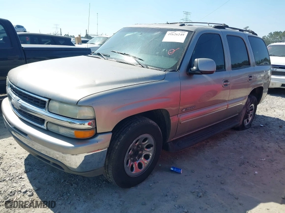 2003 Chevrolet Tahoe LS with VIN 1GNEC13Z83R192370, listed as a IAAI auction lot 41626249 with 1 mi miles. Bid and sale history available at carsss.com. Image 2.