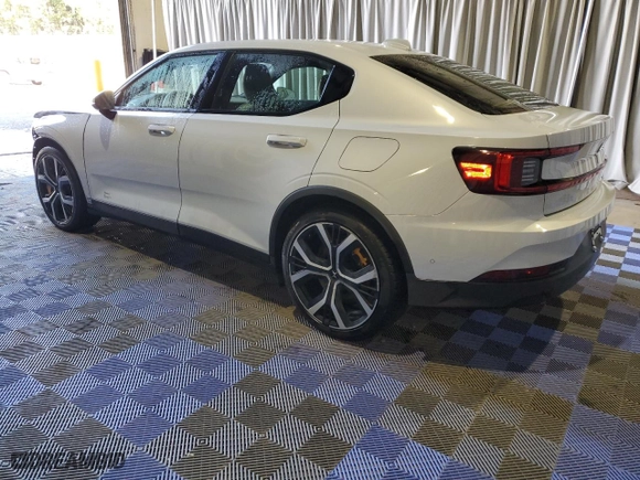 2023 Polestar 2 Performance with VIN YSMET3KA1PL133514, listed as a Copart auction lot 43988345 with 43,670 mi miles and Clean Title. Bid and sale history available at carsss.com. Image 2.