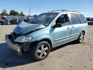 2003 Mazda MPV LX with VIN JM3LW28J130360846, listed as a Copart auction lot 78078984 with 0 mi miles and Salvage Title. Bid and sale history available at carsss.com. Image 1.
