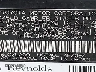 2008 Lexus LS 460 z VIN JTHBL46F585056094, wystawiony jako IAAI lot #40850163 z przebiegiem 115 854 mil mil oraz . Historia ofert i sprzedaży dostępna na DreamBid. Obrazek 9.