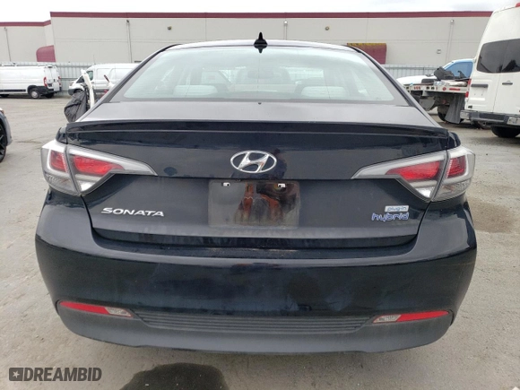 2016 Hyundai Sonata Plug-In Hybrid with VIN KMHE14L26GA031485, listed as a Copart auction lot 51050224 with 91,551 mi miles. Bid and sale history available at carsss.com. Image 6.