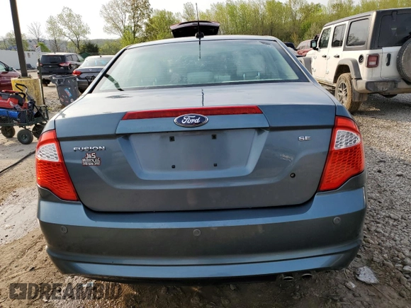 2012 Ford Fusion SE with VIN 3FAHP0HAXCR312560, listed as a Copart auction lot 53553765 with 184,302 mi miles and Non repairable. Bid and sale history available at DreamBid. Image 6.