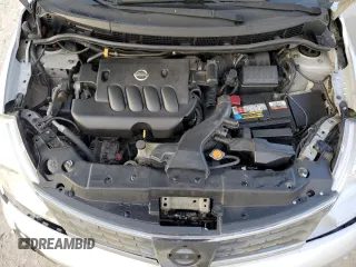 2009 Nissan Versa 1.8 S with VIN 3N1BC11E69L494335, listed as a Copart auction lot 43752905 with 174,521 mi miles and Salvage Title. Bid and sale history available at carsss.com. Image 11.