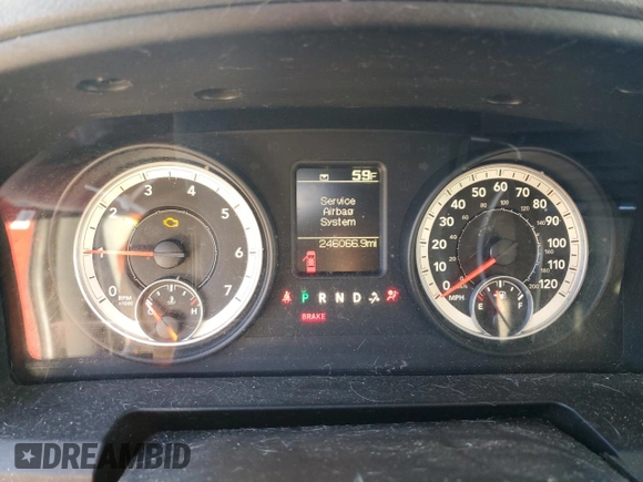 2013 Ram 1500 Express with VIN 1C6RR6FT1DS583228, listed as a Copart auction lot 82442093 with 246,066 mi miles and Clean title. Bid and sale history available at DreamBid. Image 9.