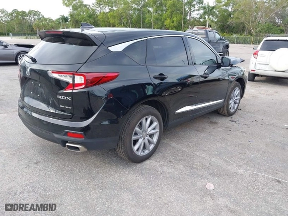 2024 Acura RDX with VIN 5J8TC2H34RL035717, listed as a IAAI auction lot 41229828 with 3,650 mi miles. Bid and sale history available at carsss.com. Image 4.