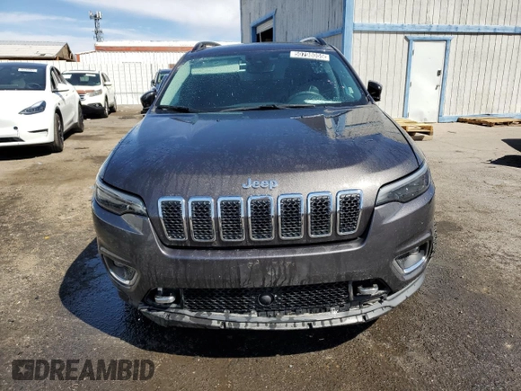 2022 Jeep Cherokee Limited with VIN 1C4PJMDX2ND556420, listed as a Copart auction lot 50798055 with 48,896 mi miles and Salvage Title. Bid and sale history available at DreamBid. Image 5.