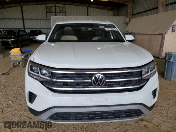 2022 Volkswagen Atlas SE with VIN 1V2DC2CA7NC222676, listed as a Copart auction lot 68768974 with 40,812 mi miles and Salvage title. Bid and sale history available at DreamBid. Image 5.