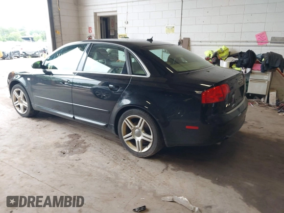 2008 Audi A4 2.0T with VIN WAUDF78E48A076493, listed as a IAAI auction lot 42588126 with 190,373 mi miles and . Bid and sale history available at DreamBid. Image 3.