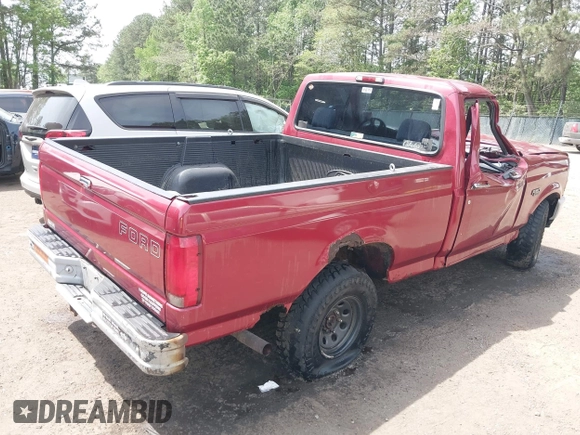 1995 Ford F-150 with VIN 1FTDF15Y8SLB24748, listed as a IAAI auction lot 42105338 with Not provided miles and . Bid and sale history available at DreamBid. Image 4.