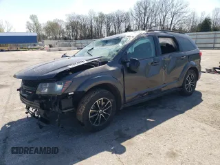 2018 Dodge Journey SXT z VIN 3C4PDCBG6JT512168, wystawiony jako Copart lot #53254935 z przebiegiem 60 440 mil mil oraz Szkoda całkowita • Salvage title. Historia ofert i sprzedaży dostępna na DreamBid. Obrazek 1.