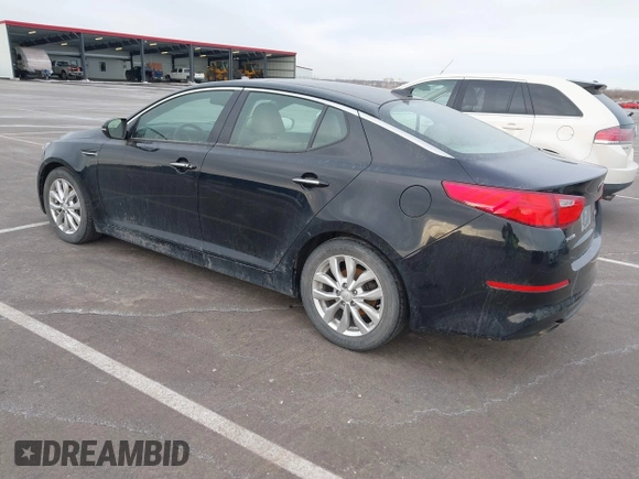 2015 Kia Optima EX with VIN 5XXGN4A78FG363351, listed as a IAAI auction lot 41829791 with 126,501 mi miles. Bid and sale history available at carsss.com. Image 3.
