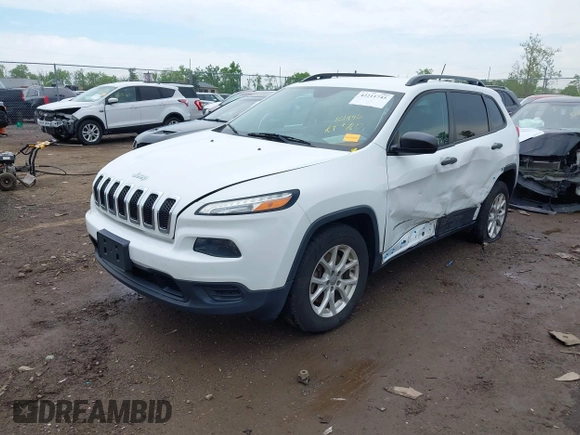 2016 Jeep Cherokee Sport z VIN 1C4PJMAS5GW268097, wystawiony jako IAAI lot #42211745 z przebiegiem 101 496 mil mil oraz . Historia ofert i sprzedaży dostępna na DreamBid. Obrazek 17.
