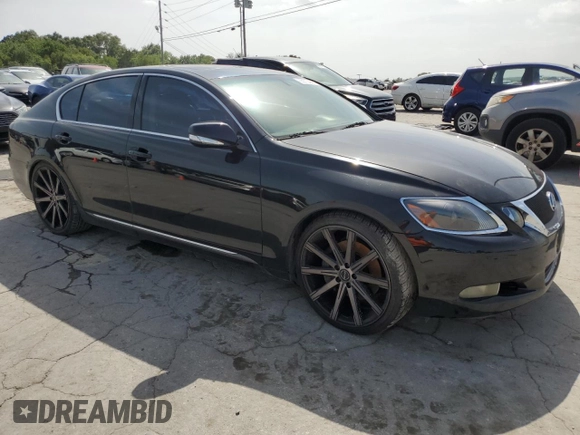 2008 Lexus GS 350 with VIN JTHCE96S680020906, listed as a Copart auction lot 65373444 with 139,850 mi miles and Clean Title. Bid and sale history available at carsss.com. Image 4.