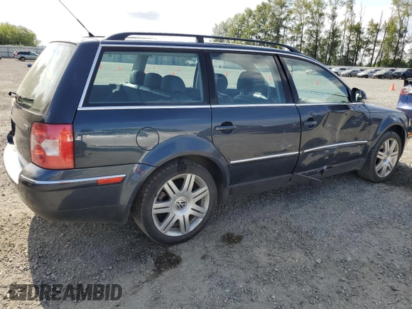 2005 Volkswagen Passat GLS z VIN WVWCE63B95E042241, wystawiony jako Copart lot #60874005 z przebiegiem 197 761 mil mil oraz Szkoda całkowita • Salvage title. Historia ofert i sprzedaży dostępna na DreamBid. Obrazek 3.