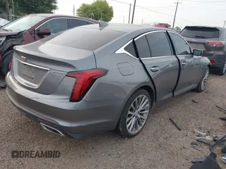 2021 Cadillac CT5 Premium Luxury z VIN 1G6DN5RK3M0146941, wystawiony jako IAAI lot #41934950 z przebiegiem Nie podano mil oraz . Historia ofert i sprzedaży dostępna na DreamBid. Obrazek 4.