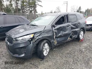 2019 Kia Sorento LX with VIN 5XYPGDA36KG602862, listed as a IAAI auction lot 41722392 with 53,894 mi miles. Bid and sale history available at carsss.com. Image 17.