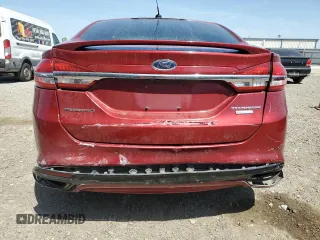 2017 Ford Fusion Titanium with VIN 3FA6P0K92HR140912, listed as a Copart auction lot 49268375 with 131,051 mi miles and Salvage Title. Bid and sale history available at carsss.com. Image 6.