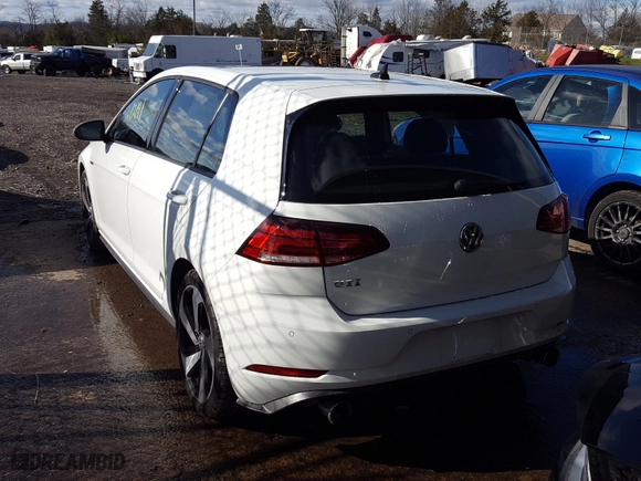 2018 Volkswagen Golf GTI S with VIN 3VW447AU3JM286552, listed as a Copart auction lot 57025940 with 12,191 mi miles. Bid and sale history available at carsss.com. Image 3.