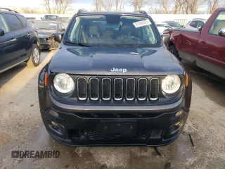 2018 Jeep Renegade Latitude with VIN ZACCJABB3JPJ24500, listed as a Copart auction lot 81084323 with 96,579 mi miles and Salvage Title. Bid and sale history available at DreamBid. Image 5.