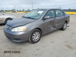 2003 Toyota Corolla CE with VIN 1NXBR32E33Z073722, listed as a IAAI auction lot 42078796 with 140,801 mi miles and . Bid and sale history available at DreamBid. Image 2.