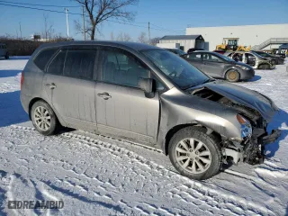 2012 Kia Rondo LX with VIN KNAHG8A86C7411722, listed as a Copart auction lot 42237665 with 136,538 mi miles and Salvage Title. Bid and sale history available at carsss.com. Image 4.
