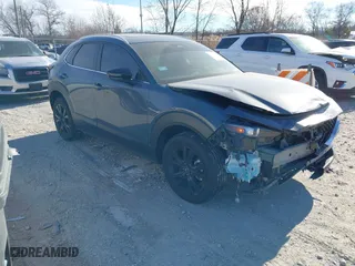 2024 Mazda CX-30 2.5 S Preferred Package with VIN 3MVDMBCM7RM667530, listed as a IAAI auction lot 41034503 with 4,195 mi miles. Bid and sale history available at carsss.com. Image 1.