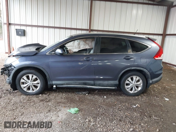 2012 Honda CR-V EX-L with VIN JHLRM3H72CC005978, listed as a IAAI auction lot 41555914 with 154,634 mi miles. Bid and sale history available at carsss.com. Image 15.