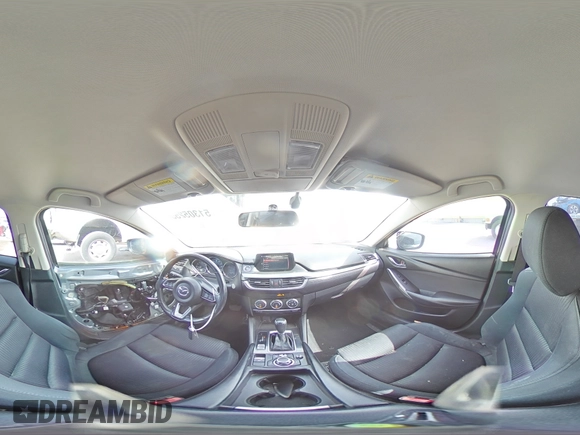 2017 Mazda 6 Sport with VIN JM1GL1U52H1155494, listed as a Copart auction lot 51305255 with 106,280 mi miles and Salvage Title. Bid and sale history available at carsss.com. Image 12.