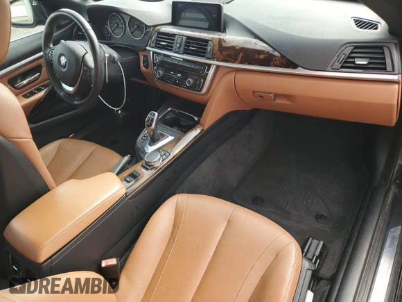 2016 BMW 4 Series 435i with VIN WBA3T3C56G5A41923, listed as a Copart auction lot 52564105 with 40,464 mi miles and Non repairable. Bid and sale history available at DreamBid. Image 8.