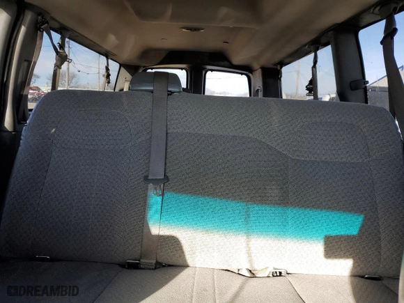2019 Chevrolet Express Passenger LT with VIN 1GAZGPFG4K1184056, listed as a Copart auction lot 49268935 with 293,607 mi miles and Clean Title. Bid and sale history available at carsss.com. Image 10.