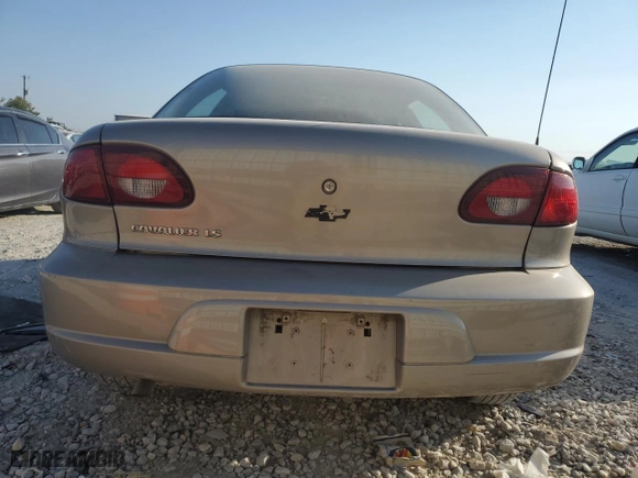 2002 Chevrolet Cavalier LS with VIN 1G1JF524927373654, listed as a Copart auction lot 76398064 with 136,275 mi miles and Salvage Title. Bid and sale history available at carsss.com. Image 6.