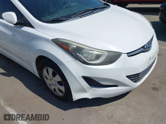 2016 Hyundai Elantra SE with VIN 5NPDH4AE0GH751799, listed as a IAAI auction lot 42148555 with 189,963 mi miles and . Bid and sale history available at DreamBid. Image 6.