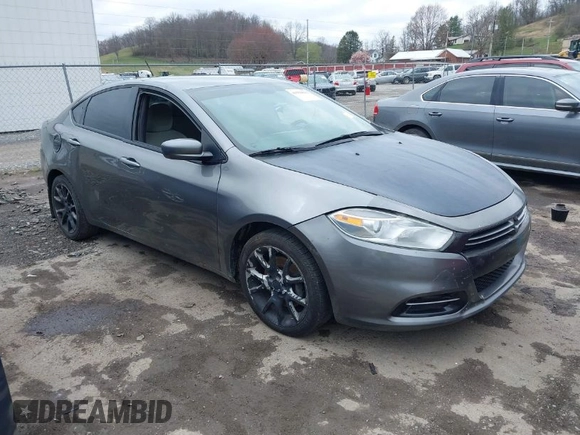 2013 Dodge Dart Rallye with VIN 1C3CDFBH5DD700784, listed as a IAAI auction lot 41929031 with 168,736 mi miles. Bid and sale history available at carsss.com. Image 1.