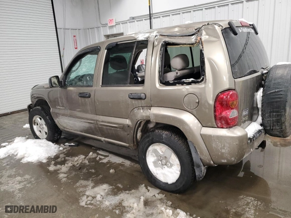 2003 Jeep Liberty Limited with VIN 1J8GL58K03W575797, listed as a Copart auction lot 45638805 with 0 mi miles and Salvage Title. Bid and sale history available at carsss.com. Image 2.