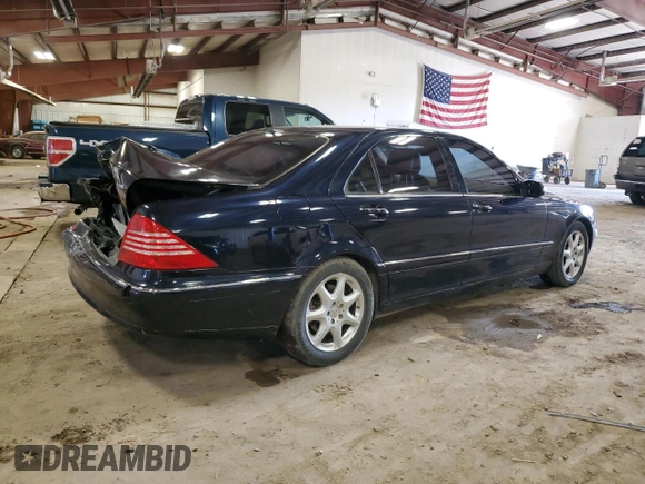 2006 Mercedes-Benz S 500 z VIN WDBNG84J56A473414, wystawiony jako Copart lot #50179955 z przebiegiem 84 308 mil mil oraz Czysty tytuł • Clean title. Historia ofert i sprzedaży dostępna na DreamBid. Obrazek 3.