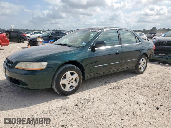 2000 Honda Accord EX с VIN 1HGCG1655YA090500, выставлен на аукционе Copart как лот 57306215 с пробегом 140 080 миль миль и Списание • Salvage title. История ставок и продаж доступна на DreamBid. Изображение 1.