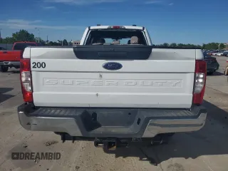 2022 Ford F-250 XL with VIN 1FT8W2BT1NED77578, listed as a Copart auction lot 55841935 with 64,639 mi miles and Salvage title. Bid and sale history available at DreamBid. Image 6.