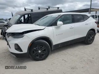 2021 Chevrolet Blazer LT z VIN 3GNKBCRS7MS578241, wystawiony jako Copart lot #58149005 z przebiegiem 38 283 mil mil oraz Nie do naprawy • Non repairable. Historia ofert i sprzedaży dostępna na DreamBid. Obrazek 1.