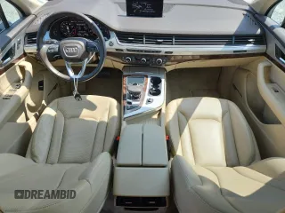 2018 Audi Q7 Premium Plus with VIN WA1LHAF71JD018852, listed as a Copart auction lot 60779375 with 84,760 mi miles and Salvage title. Bid and sale history available at DreamBid. Image 8.