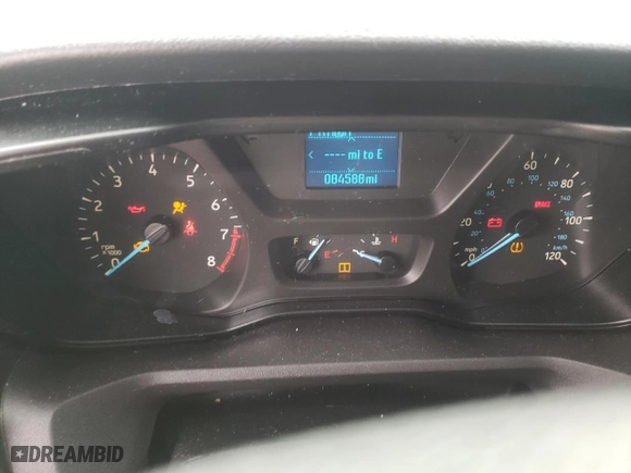 2019 Ford Transit Passenger Wagon XL with VIN 1FBZX2YM5KKA47333, listed as a Copart auction lot 44350205 with 84,588 mi miles and Salvage Title. Bid and sale history available at carsss.com. Image 9.