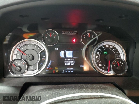 2016 Ram 1500 Big Horn with VIN 3C6RR7LT6GG219957, listed as a Copart auction lot 61367465 with 64,253 mi miles and Salvage title. Bid and sale history available at DreamBid. Image 9.