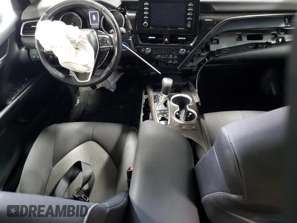 2021 Toyota Camry Hybrid LE with VIN 4T1C31AK5MU552002, listed as a Copart auction lot 52137565 with 91,780 mi miles and Salvage Title. Bid and sale history available at DreamBid. Image 8.