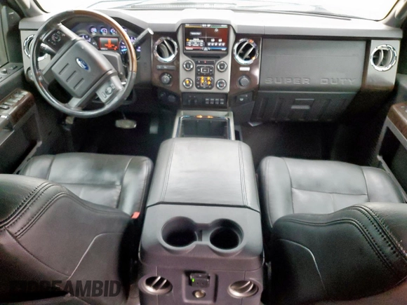 2016 Ford F-250 Lariat with VIN 1FT7W2BT4GEA20703, listed as a Copart auction lot 60414485 with 164,936 mi miles and Salvage title. Bid and sale history available at DreamBid. Image 8.