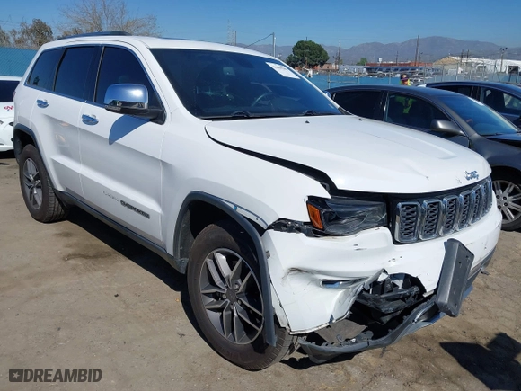 2019 Jeep Grand Cherokee Limited with VIN 1C4RJEBG5KC698151, listed as a IAAI auction lot 41669389 with 77,364 mi miles. Bid and sale history available at carsss.com. Image 1.