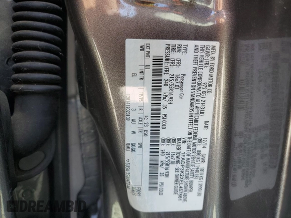 2014 Ford Focus SE z VIN 1FADP3K2XEL457861, wystawiony jako Copart lot #59381205 z przebiegiem 110 430 mil mil oraz Szkoda całkowita • Salvage title. Historia ofert i sprzedaży dostępna na DreamBid. Obrazek 12.