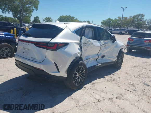 2024 Lexus NX 350 Premium with VIN JTJGGCEZ8R5006094, listed as a IAAI auction lot 41848568 with 23,923 mi miles and . Bid and sale history available at DreamBid. Image 4.