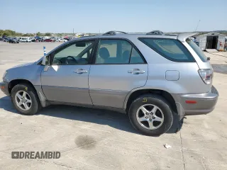 2002 Lexus RX 300 with VIN JTJGF10U720143078, listed as a Copart auction lot 76001414 with 229,752 mi miles and Salvage Title. Bid and sale history available at carsss.com. Image 2.