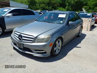 2011 Mercedes-Benz C-Class C 300 Sport with VIN WDDGF5EB7BR137123, listed as a IAAI auction lot 42058707 with 248,860 mi miles. Bid and sale history available at carsss.com. Image 2.