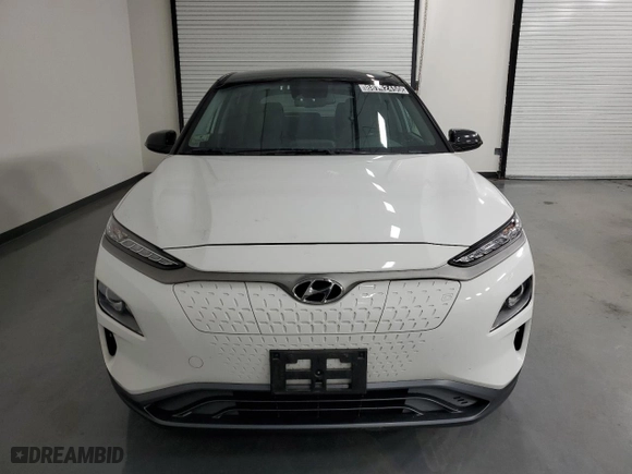 2021 Hyundai Kona Electric SEL with VIN KM8K23AG9MU132684, listed as a Copart auction lot 88742455 with 65,129 mi miles and Clean Title. Bid and sale history available at carsss.com. Image 5.