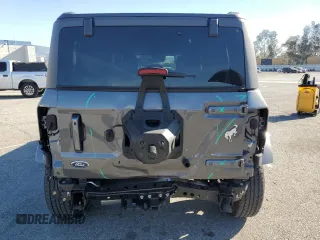 2023 Ford Bronco with VIN 1FMEE5DP0PLB97820, listed as a Copart auction lot 50392985 with 29,950 mi miles and Salvage Title. Bid and sale history available at DreamBid. Image 6.